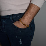 Bracelet en jaspe paysage